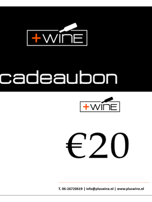 Wijn Cadeaubon €20