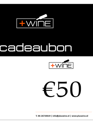 Wijn Cadeaubon €50